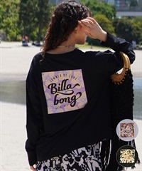 BILLABONG ビラボン ラッシュガード 長袖 レディース Tシャツ ロンT 水陸両用 UVカット BE01C-871 ムラサキスポーツ限定