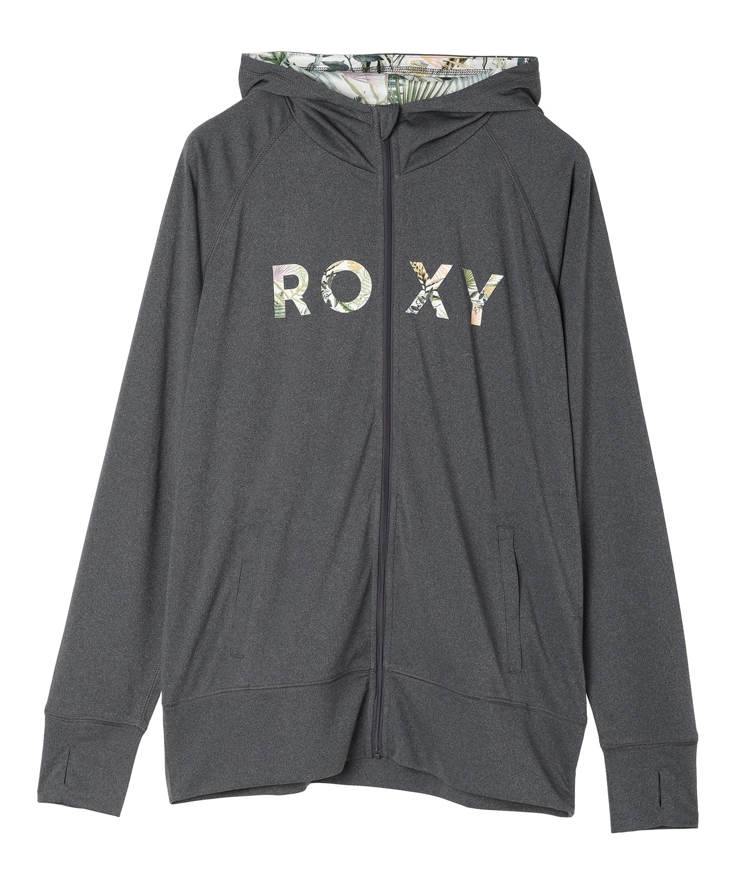 【クーポン対象】ROXY ロキシー ZIP  RLY241027 レディース水着 ラッシュガード(CHA-S)