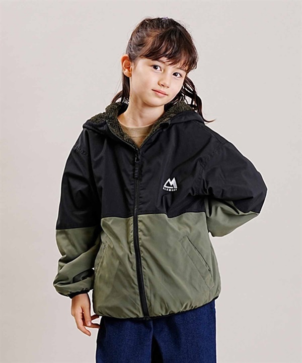 ELEMENT/エレメント TRADE JACKET YOUTH キッズ アウター リバーシブル ボア ナイロン ジャケット BD026-782