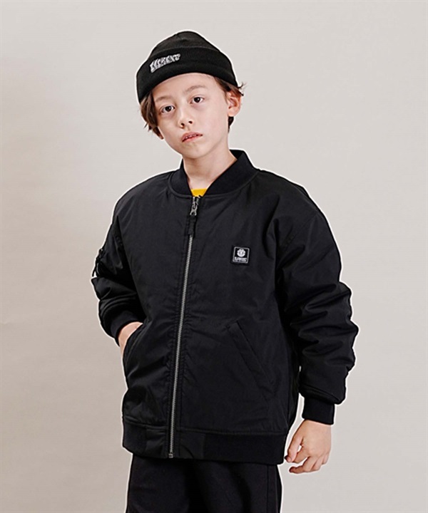 ELEMENT/エレメント DULCEY SOLID YOUTH キッズ アウター ジャケット 親子コーデ バックロゴ BD026-789