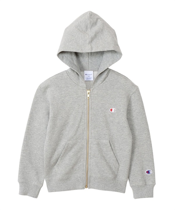 CHAMPION/チャンピオン キッズ パーカー ジップアップ スウェット 長袖 裏毛 セットアップ対応 CK-Y102