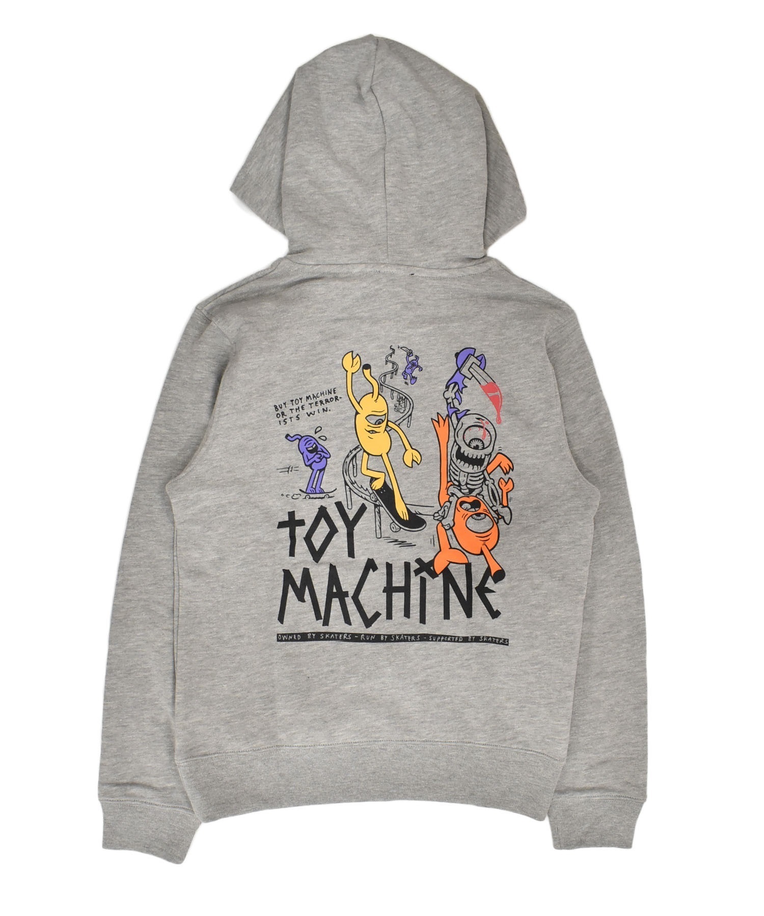 TOY MACHINE/トイマシーン キッズ パーカー DESI TOY MACHINE ERIC 23A961-43(GY-130cm)