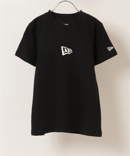 NEW ERA ニューエラ 13516688 キッズ ジュニア 半袖Tシャツ KK1 D22(BK-130cm)