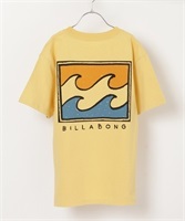 BILLABONG ビラボン BD015-208 キッズ 半袖Tシャツ KK1 D22(YE-130cm)