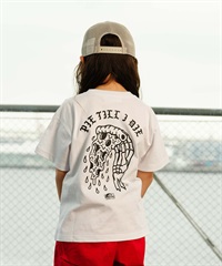 【ムラサキスポーツ限定】 LURKING CLASS ラーキングクラス PIE TIL I DIE TEE キッズ 半袖 Tシャツ ST24STM03K