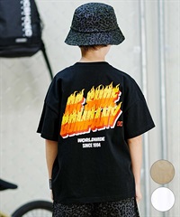 DC ディーシー 24 KD BURNER SS  キッズ ジュニア 半袖 Tシャツ ワイドシルエット YST241518(WHT-100cm)