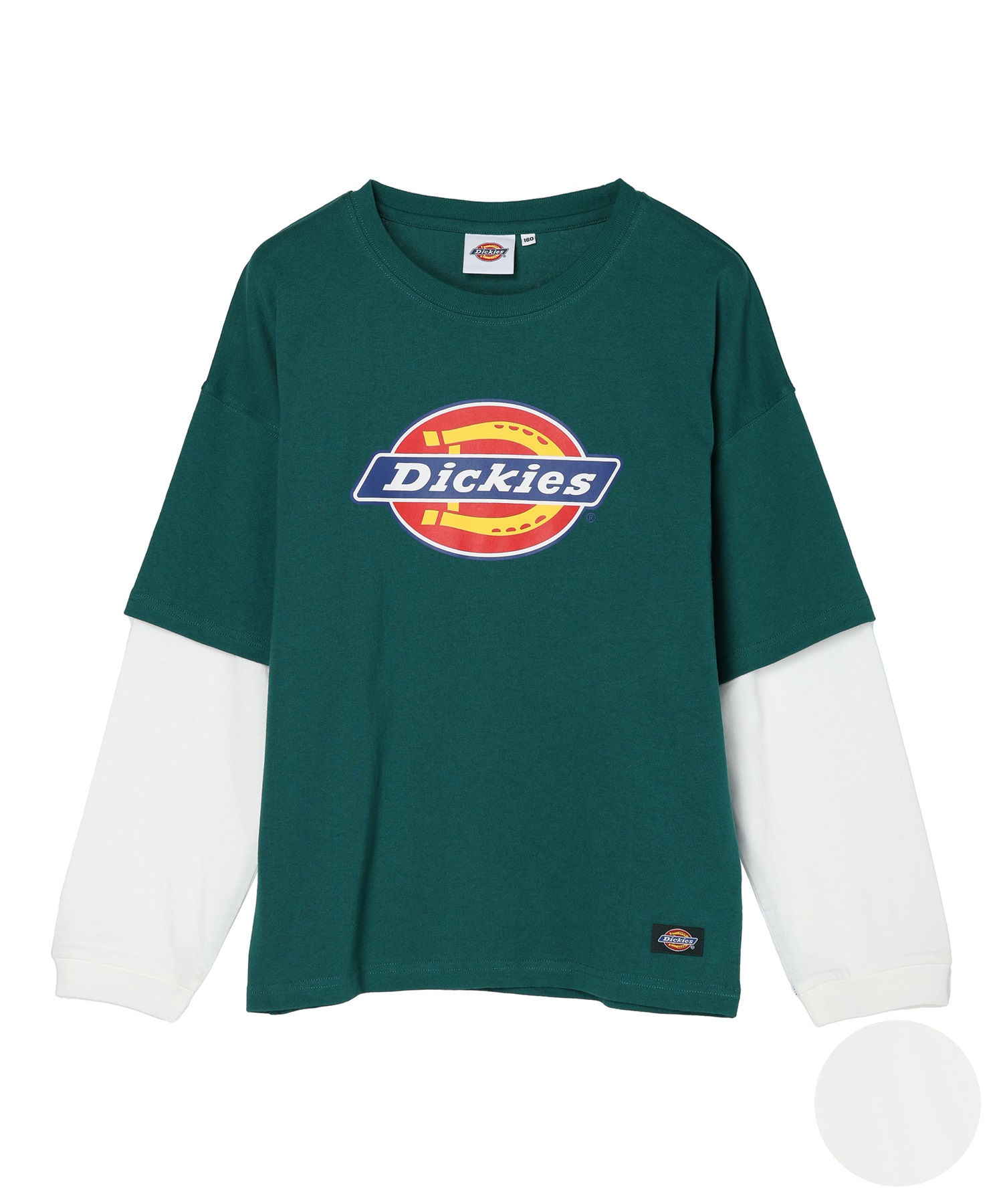 Dickies ディッキーズ LOGO LTD 80256900 キッズ 長袖Tシャツ(01WT-130)