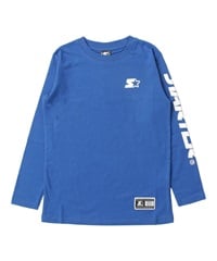 STARTER スターター LOGO STBL-LSTK01 キッズ 長袖Tシャツ(BLUE-130)