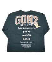 What it isNt ART BY MARKGONZALES アートバイ マークゴンザレス 47230127 GR キッズ ジュニア 七分袖Tシャツ