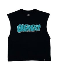 ELEMENT エレメント キッズ タンクトップ ノースリーブ 袖なし ロゴ BUBBLE NO SLEEVE YOUTH BE02E-356