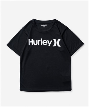 Hurley ハーレー BRG2331001 キッズ ユース ラッシュガード 半袖 UVケア ストレッチ 水陸両用 ユーティリティ ラッシュTシャツ KX2 E18