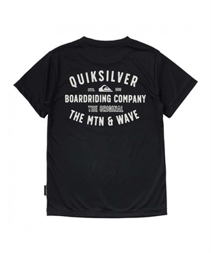 QUIKSILVER クイックシルバー SURF LOCK UP SS YOUTH KLY231008 キッズ ユース ラッシュガード 半袖 UVカット 水陸両用 ラッシュTシャツ