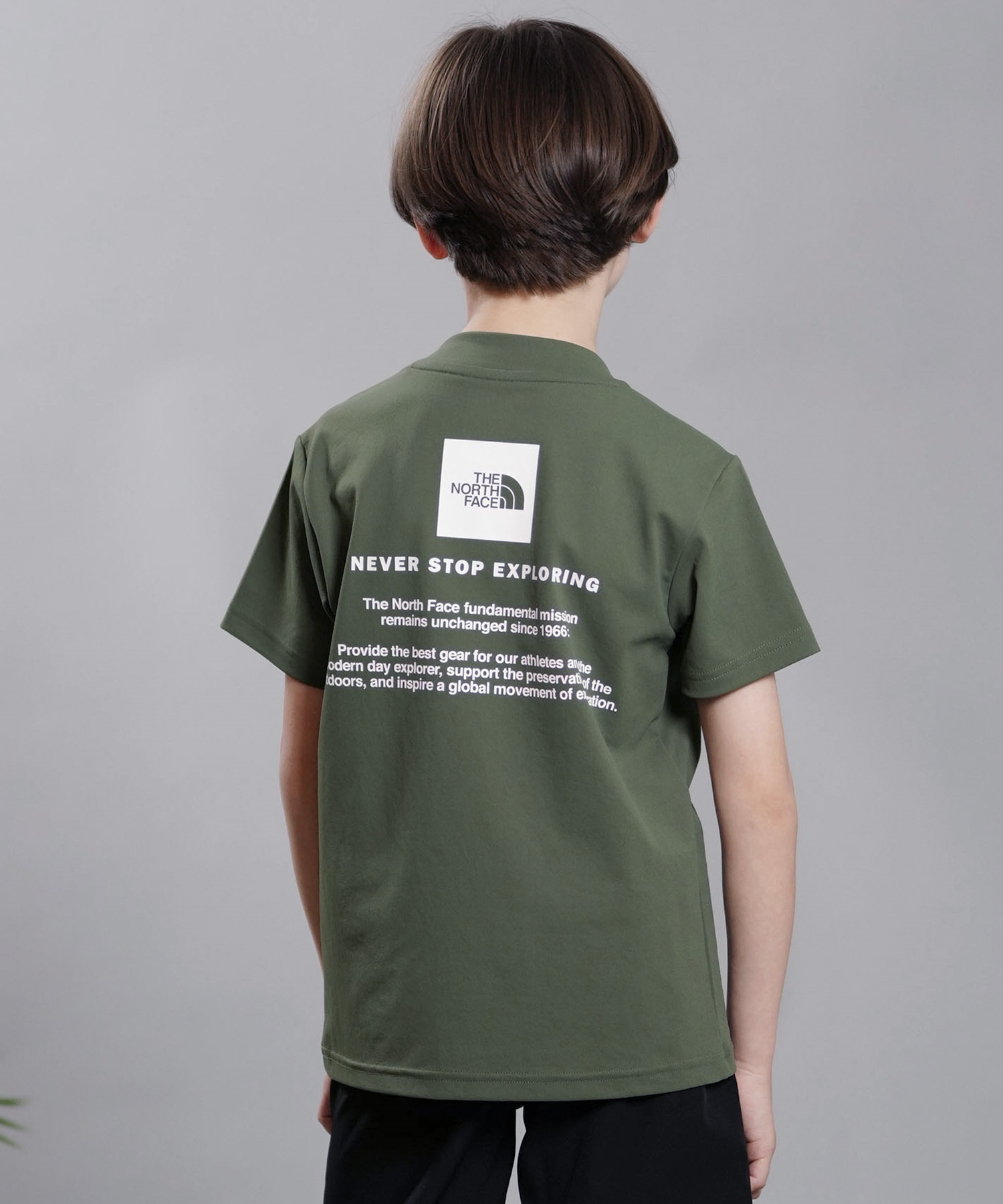 THE NORTH FACE ザ・ノース・フェイス キッズ ラッシュガード Tシャツ 半袖 ユーティリティ 水陸両用 UVカット NTJ12342 TT(TT-100cm)