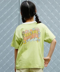 ROXY ロキシー キッズ Tシャツ 半袖 バックプリント 親子コーデ TST242055