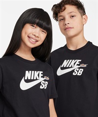 NIKE SB ナイキエスビー キッズ ジュニア Tシャツ 半袖 FN9673-010