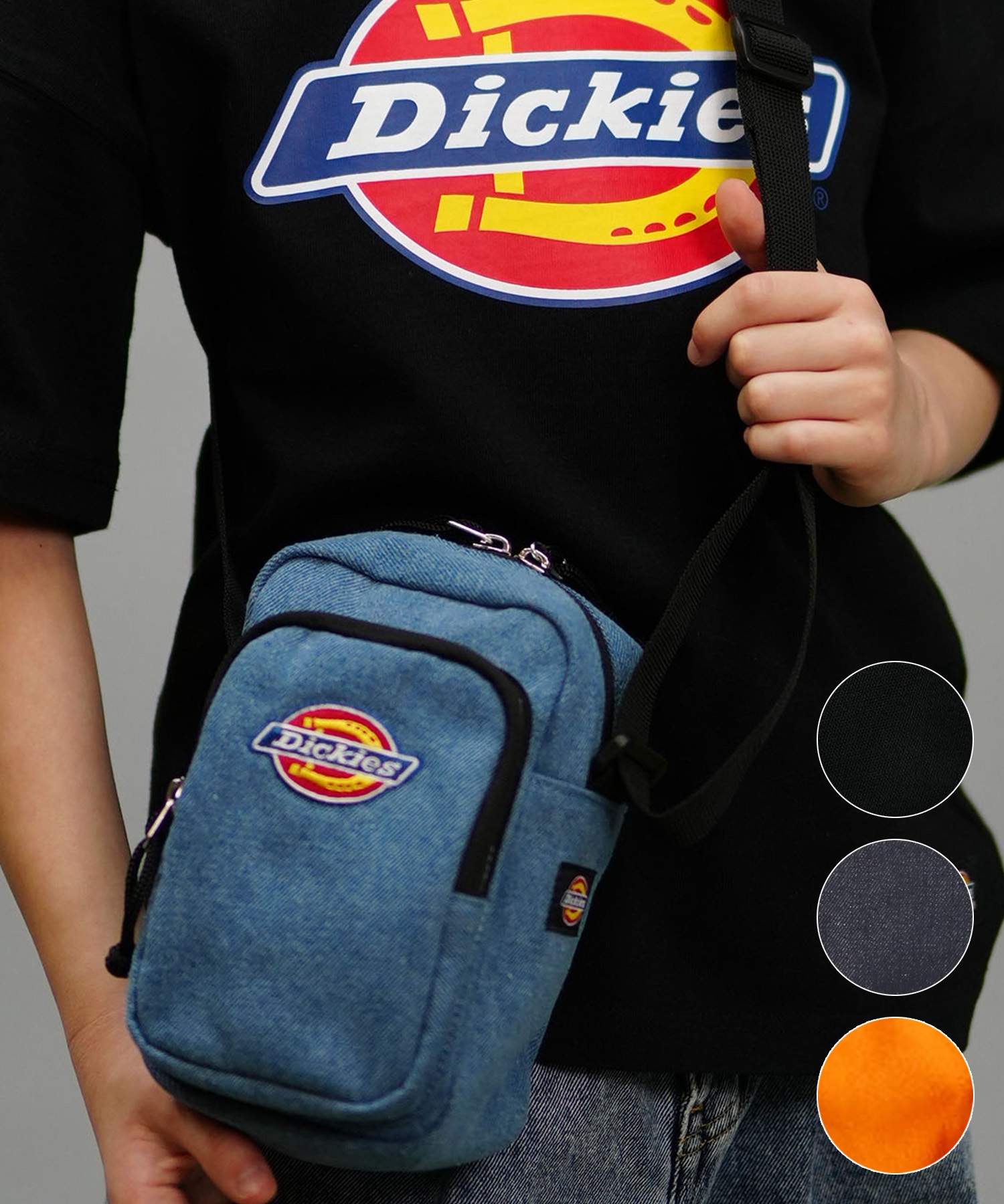 Dickies ディッキーズ バッグ キッズ ミニショルダーバッグ 80572300(80BK-FREE)