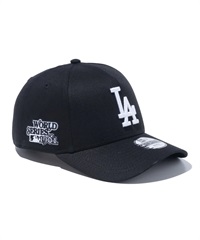 NEW ERA ニューエラ Youth 9FORTY A-Frame MLB Black and White ロサンゼルス・ドジャース ブラック キッズ キャップ 帽子 940AF 13762791