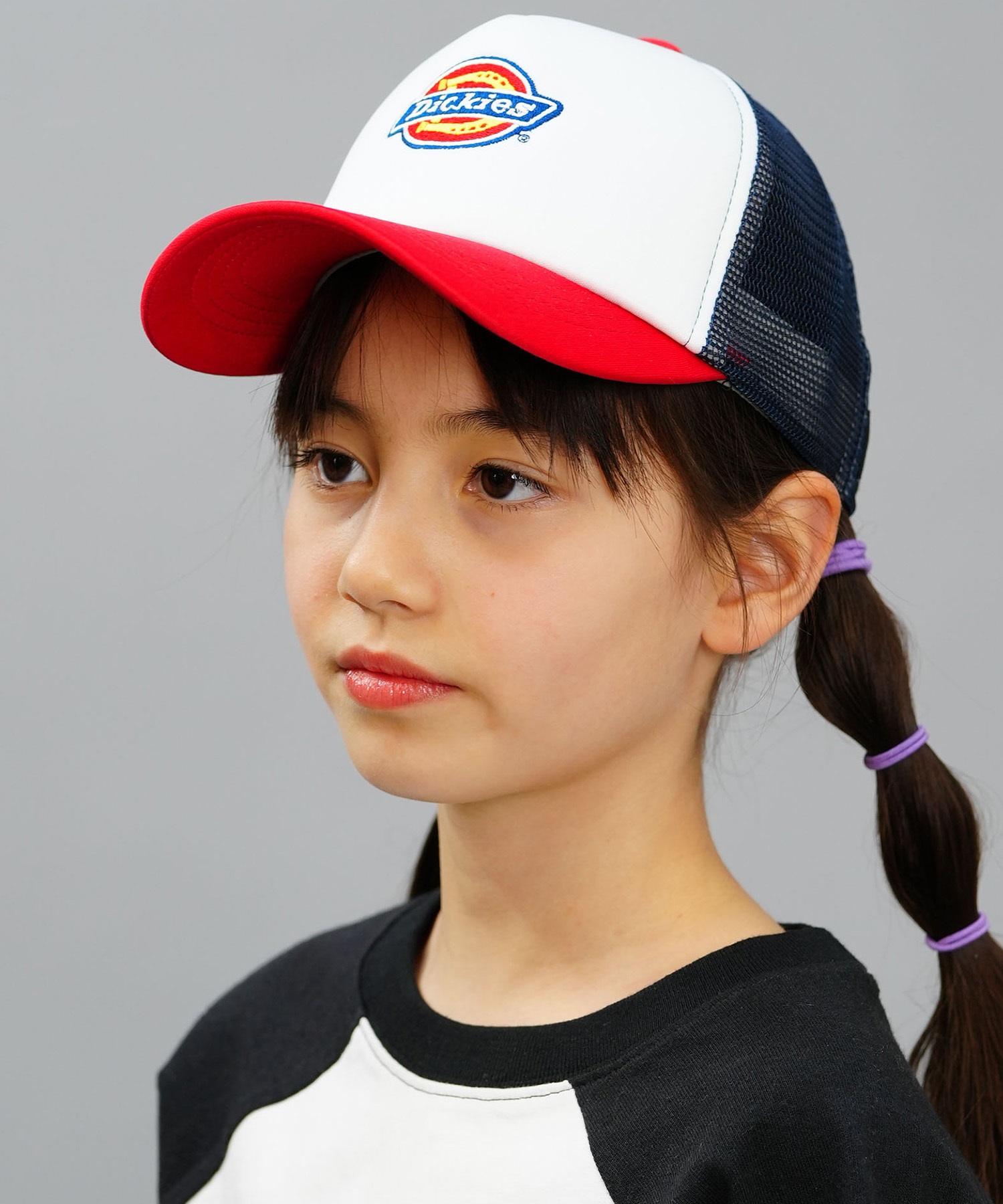 Dickies ディッキーズ キャップ キッズ 帽子 フリーサイズ EMBメッシュCAP 80566300(60RD-FREE)