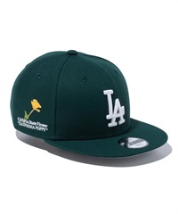 NEW ERA ニューエラ Youth 9FIFTY MLB State Flowers ロサンゼルス・ドジャース ダークグリーン キッズ キャップ 帽子 14111893