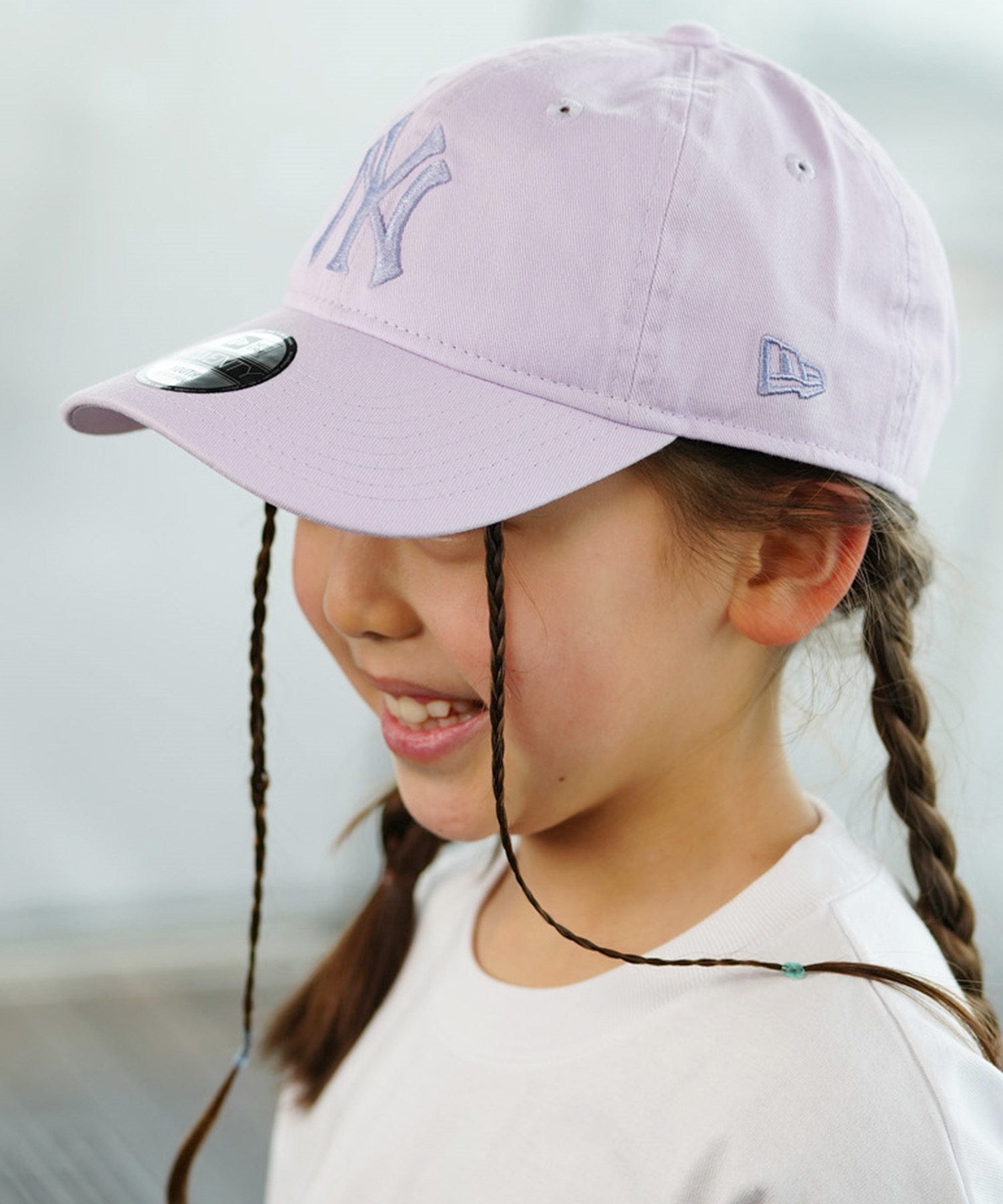 NEW ERA ニューエラ Youth 9TWENTY ニューヨーク・ヤンキース PLILA キッズ キャップ 帽子 14324435 ムラサキスポーツ限定(LIL-YTH)