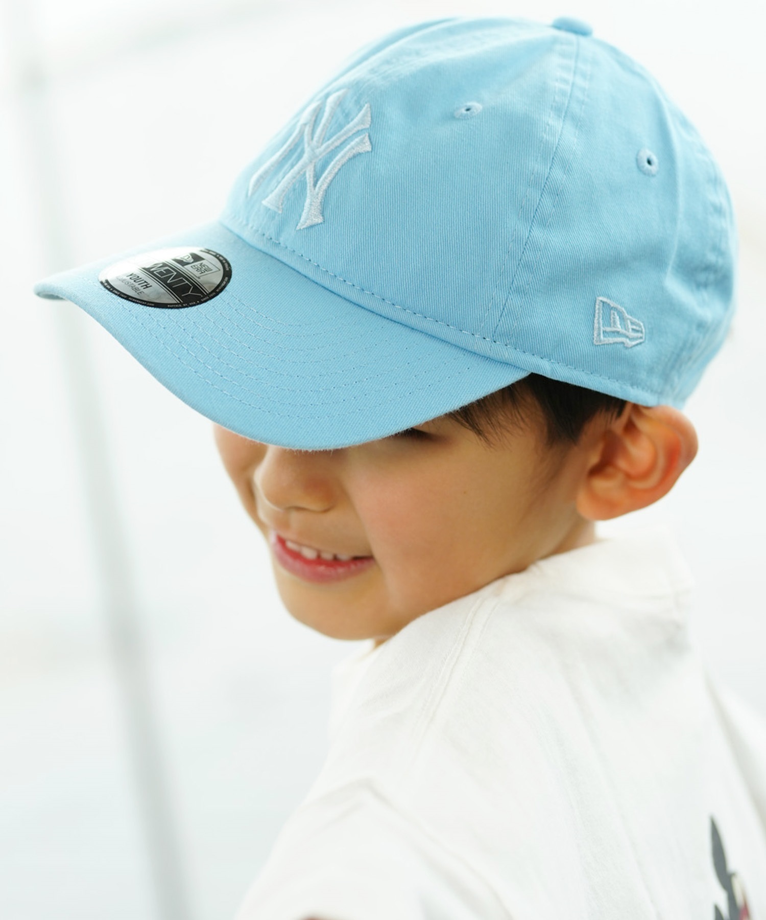 NEW ERA ニューエラ Youth 9TWENTY ニューヨーク・ヤンキース ABLU キッズ キャップ 帽子 14324436 ムラサキスポーツ限定(ABL-YTH)