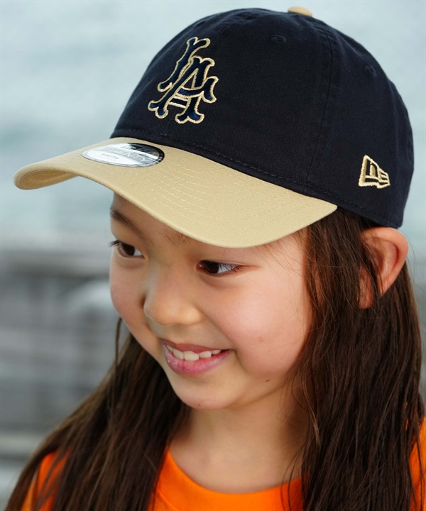 NEW ERA ニューエラ キャップ キッズ 帽子 Youth 9TWENTY 2-Tone ツートーン ロサンゼルス・ドジャース 14334580