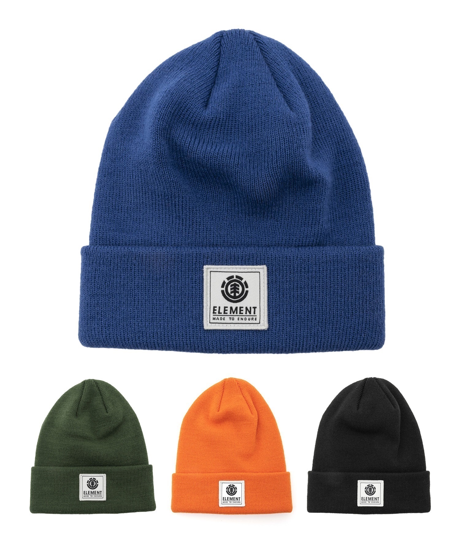 ELEMENT/エレメント  2WAY BOMBING BEANIE YOUTH キッズ ビーニー ニットキャップ 帽子 BD026-956(ORG-FREE)