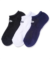 NEW ERA ニューエラ SOCKS SHORT 3PAIRS 11531691 キッズ ジュニア ユース ソックス 靴下 KK C7(BWN-F)