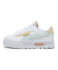 PUMA プーマ キッズ メイズ クラッシュド シューズ スニーカー ゴム紐 厚底 393807 03(03-17.0cm)