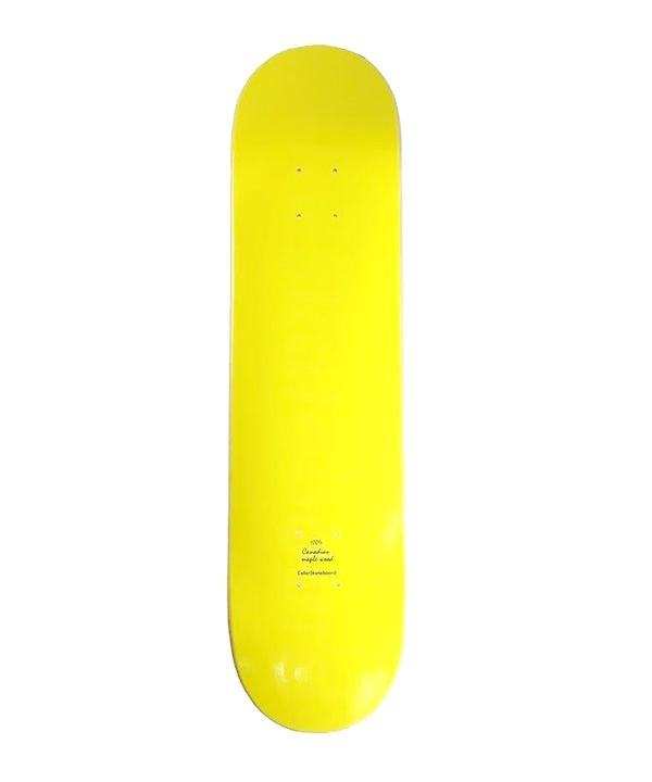 キッズ スケートボード デッキ ColorSkateboard カラースケートボード PHANTOM YE 7.25inch KK4 K21
