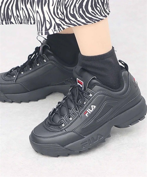 FILA フィラ DISRUPTOR 2 ディスラプター F0540-0025 レディース シューズ スニーカー 厚底 KK I8(0025-23.0cm)