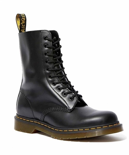 Dr Martens ドクターマーチン 1490 10 ホール ブーツ STANDARD FIT 11857001 レディース ブーツ ムラサキスポーツ KK1 H16(BLACK-23.0cm)