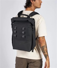 CHROME/クローム URBAN EX 2.0 ROLLTOP 20L BLACK BG312BK ユニセックス バックパック リュック JJ J2(BK-20)