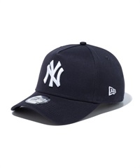 NEW ERA/ニューエラ キャップ 9FORTY A-Frame MLB Side Patch ニューヨーク・ヤンキース ネイビー 13515965(NVY-FREE)