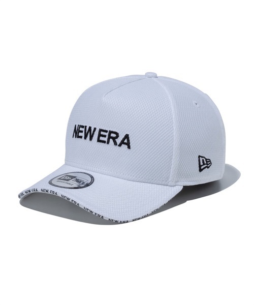 NEW ERA/ニューエラ キャップ 紫外線対策 9FORTY A-Frame Diamond Era NEW ERA ホワイト サンドイッチバイザー 13515970(WHI-FREE)