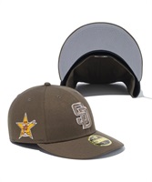 NEW ERA/ニューエラ キャップ LP 59FIFTY Gray Under Visor サンディエゴ・パドレス モス グレーアンダーバイザー 13750549(MOS-7)