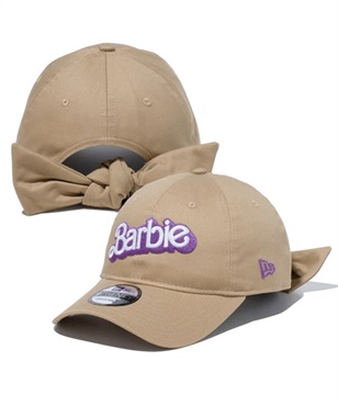 NEW ERA/ニューエラ キャップ 9TWENTY Barbie バービー ロゴ リボンストラップ キャメル 13328483