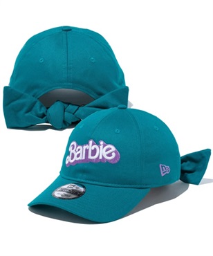 NEW ERA/ニューエラ キャップ 9TWENTY Barbie バービー ロゴ リボンストラップ アクア 13328485