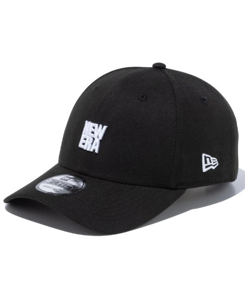 NEW ERA/ニューエラ キャップ 9FORTY スクエアニューエラロゴ ブラック × スノーホワイト 13515869(BLKWH-F)