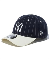 NEW ERA/ニューエラ キャップ 9THIRTY Cooperstown クーパーズタウン ニューヨーク・ヤンキース ネイビーピンストライプ/クロームホワイト 13515992