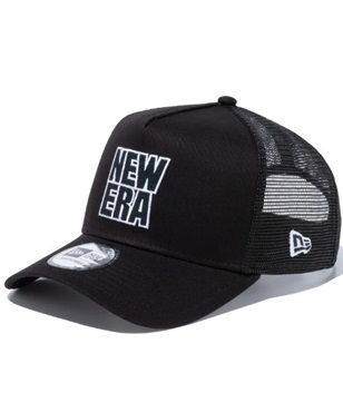 NEW ERA/ニューエラ キャップ 9FORTY A-Frame トラッカー メッシュキャップ Square NEW ERA スクエアニューエラ ブラック 13515888