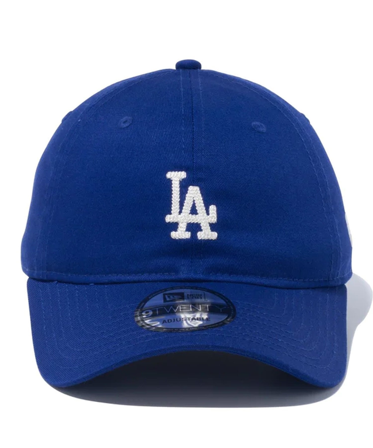 NEW ERA/ニューエラ 9TWENTY MLB Chain Stitch ロサンゼルス・ドジャース ダークロイヤル キャップ 帽子  13751095(DROY-ONESIZE)