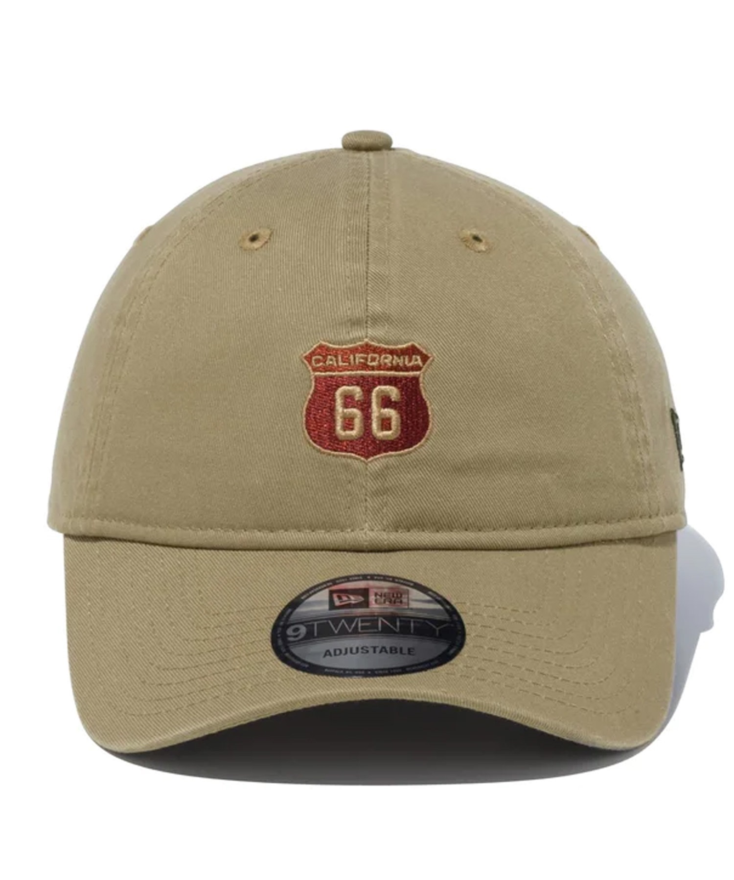 NEW ERA/ニューエラ 9TWENTY ROUTE 66 ブリティッシュカーキ キャップ 帽子 920 13772647(BKHA-ONESIZE)