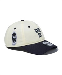 NEW ERA/ニューエラ 9TWENTY ANNA SUI アナ スイ クロームホワイト ネイビーバイザー キャップ 帽子 フリーサイズ 14124356(CH/NV-FREE)