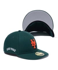 NEW ERA ニューエラ キャップ 帽子 LP 59FIFTY Gray Undervisor ニューヨーク・メッツ ダークグリーン グレーアンダーバイザー 14109461(DGRN-714)