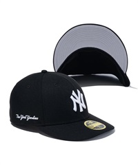 NEW ERA ニューエラ キャップ 帽子 LP 59FIFTY Gray Undervisor ニューヨーク・ヤンキース ブラック グレーアンダーバイザー 14109458(BLK-714)