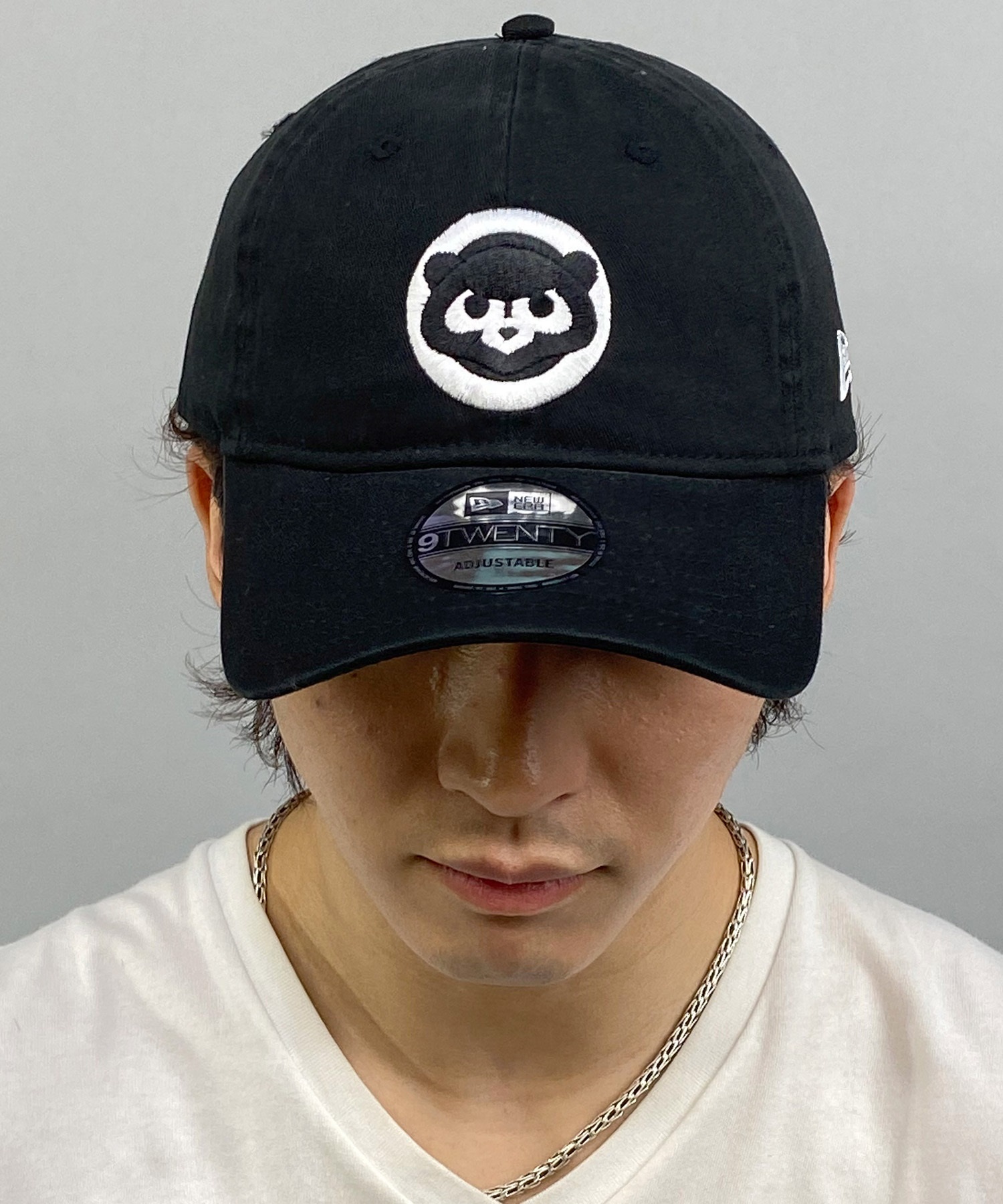 NEW ERA/ニューエラ 9TWENTY シカゴ・カブス ブラック×ホワイト 