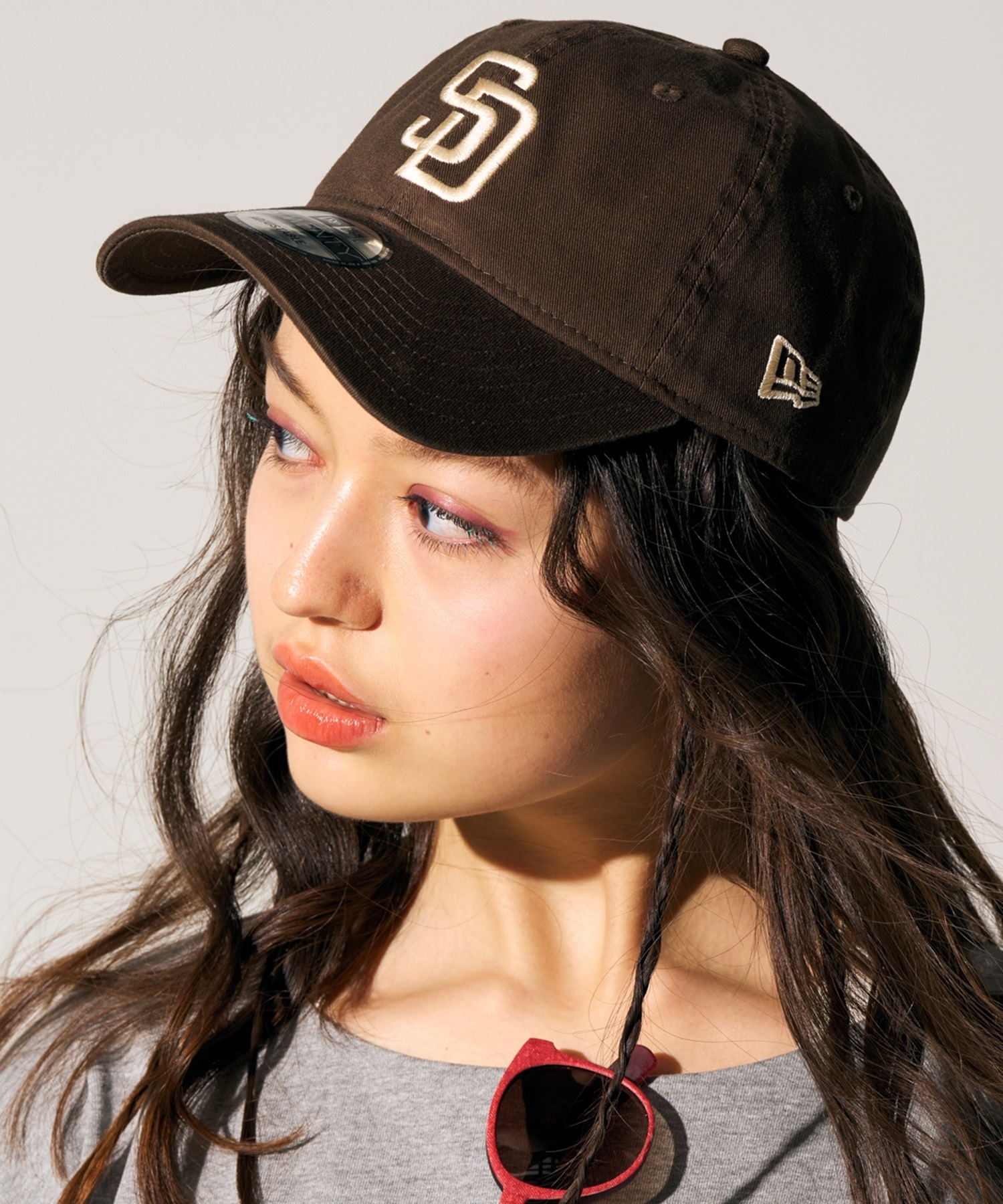 NEW ERA/ニューエラ 9TWENTY サンディエゴ・パドレス ウォルナット キャップ 帽子 14329630 ムラサキスポーツ限定(WAL-FREE)