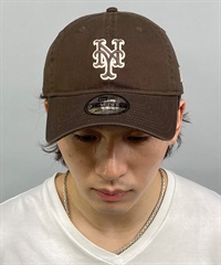 NEW ERA/ニューエラ 9TWENTY ニューヨーク・メッツ ウォルナット キャップ 帽子 14329639 ムラサキスポーツ限定(IVR-FREE)