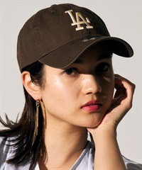 NEW ERA/ニューエラ 9TWENTY ロサンゼルス・ドジャース ウォルナット キャップ 帽子 14329642 ムラサキスポーツ限定(IVR-FREE)